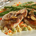 Pork Tenderloin Amandine